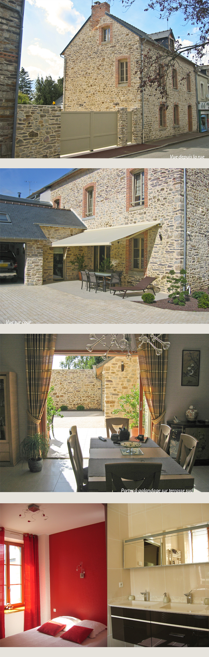 Réhabilitation d'une maison de ville - MAURE DE BRETAGNE (35) Réhabilitation d'une maison de ville - MAURE DE BRETAGNE (35)