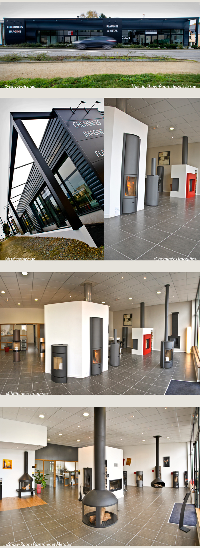 Show-room "Imagine" + "Flammes & Métals" - LA MEZIERE (35) Show-room "Imagine" + "Flammes & Métals" - LA MEZIERE (35)
