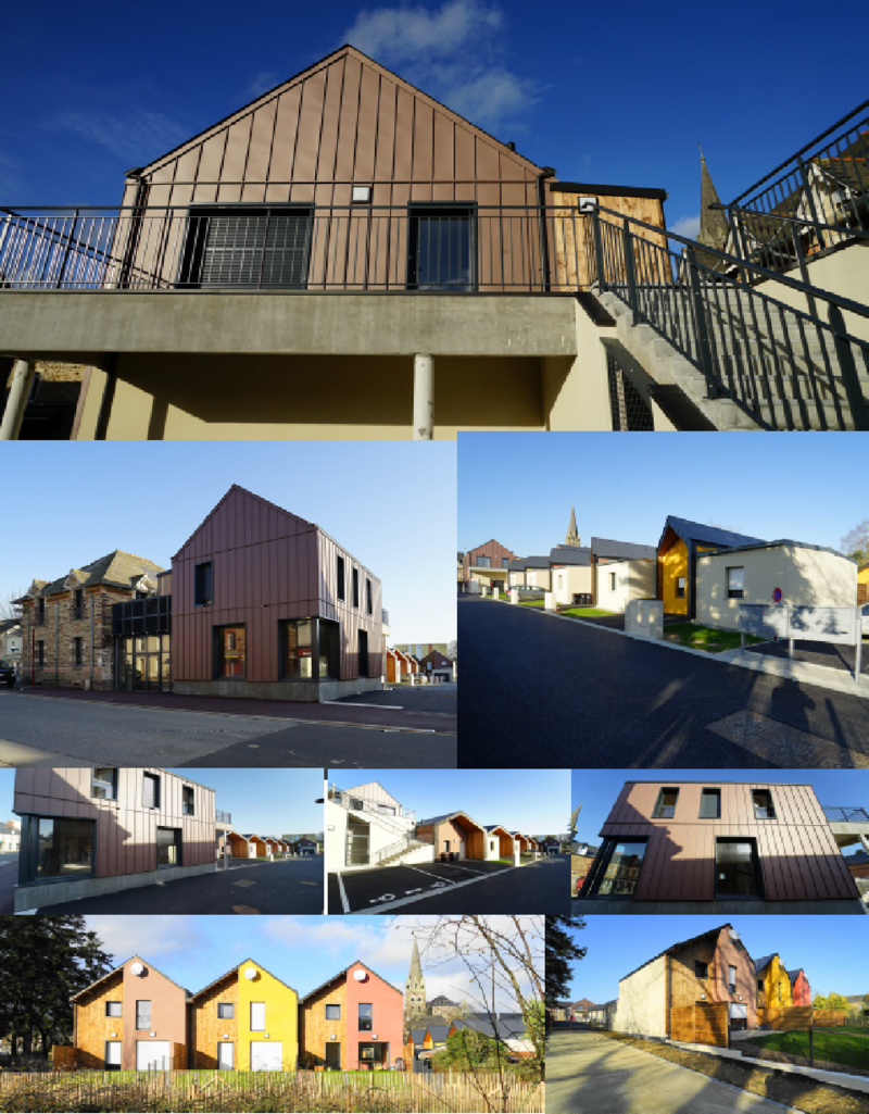 Réhabilitation/Construction : 14 logements et 1 commerce - VAL D'ANAST (35)