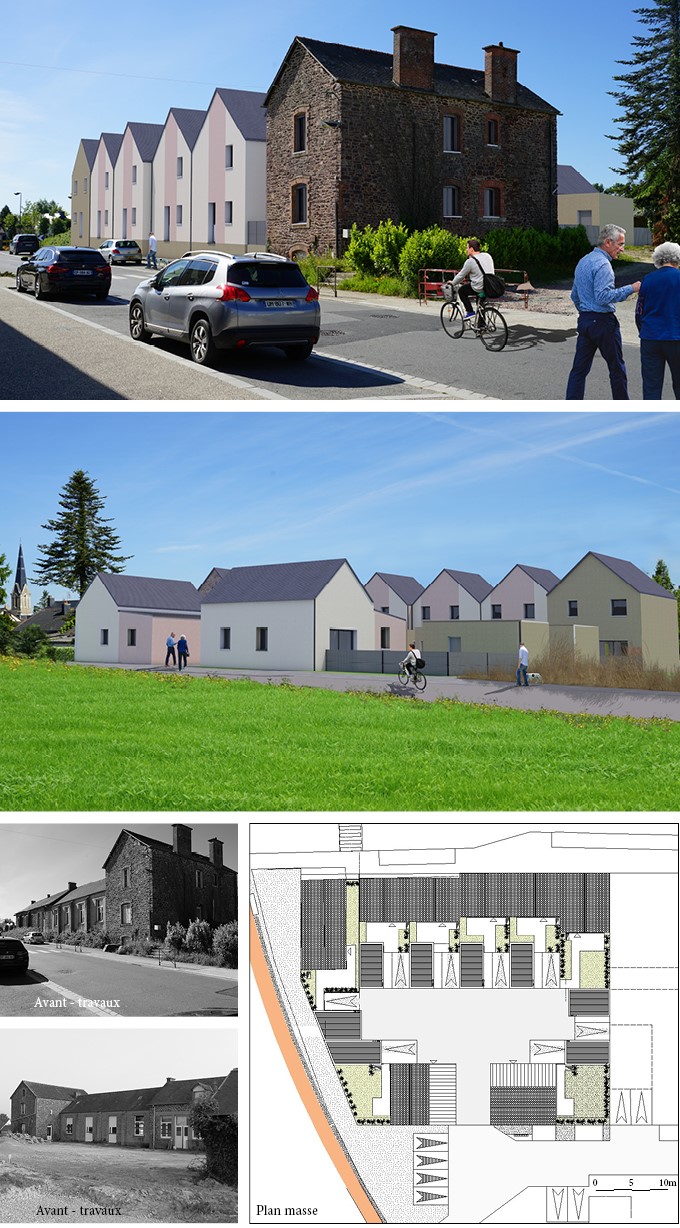 Construction de 7 logements + 1 rénovation - BOISGERVILLY (35)
