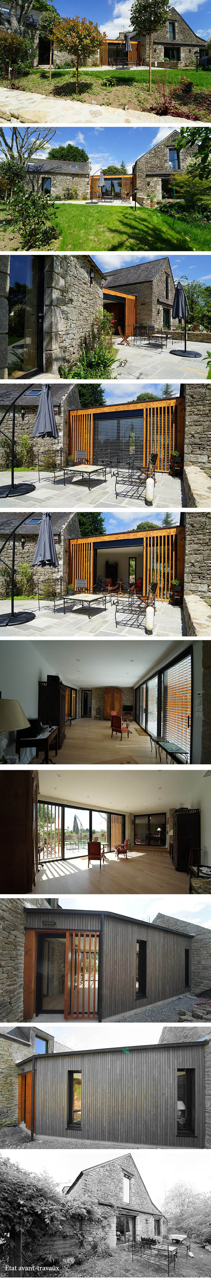 L'Entre-deux : Extension entre deux longères - BERRIC (56) L'Entre-deux : Extension entre deux longères - BERRIC (56)