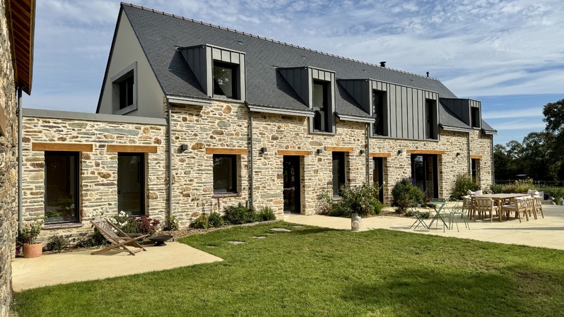 Réhabilitation d’un patrimoine bâti en maison d’habitation – MORBIHAN (56) Réhabilitation d’un patrimoine bâti en maison d’habitation – MORBIHAN (56)