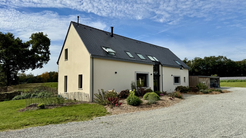 Réhabilitation d’un patrimoine bâti en maison d’habitation – MORBIHAN (56) Réhabilitation d’un patrimoine bâti en maison d’habitation – MORBIHAN (56)