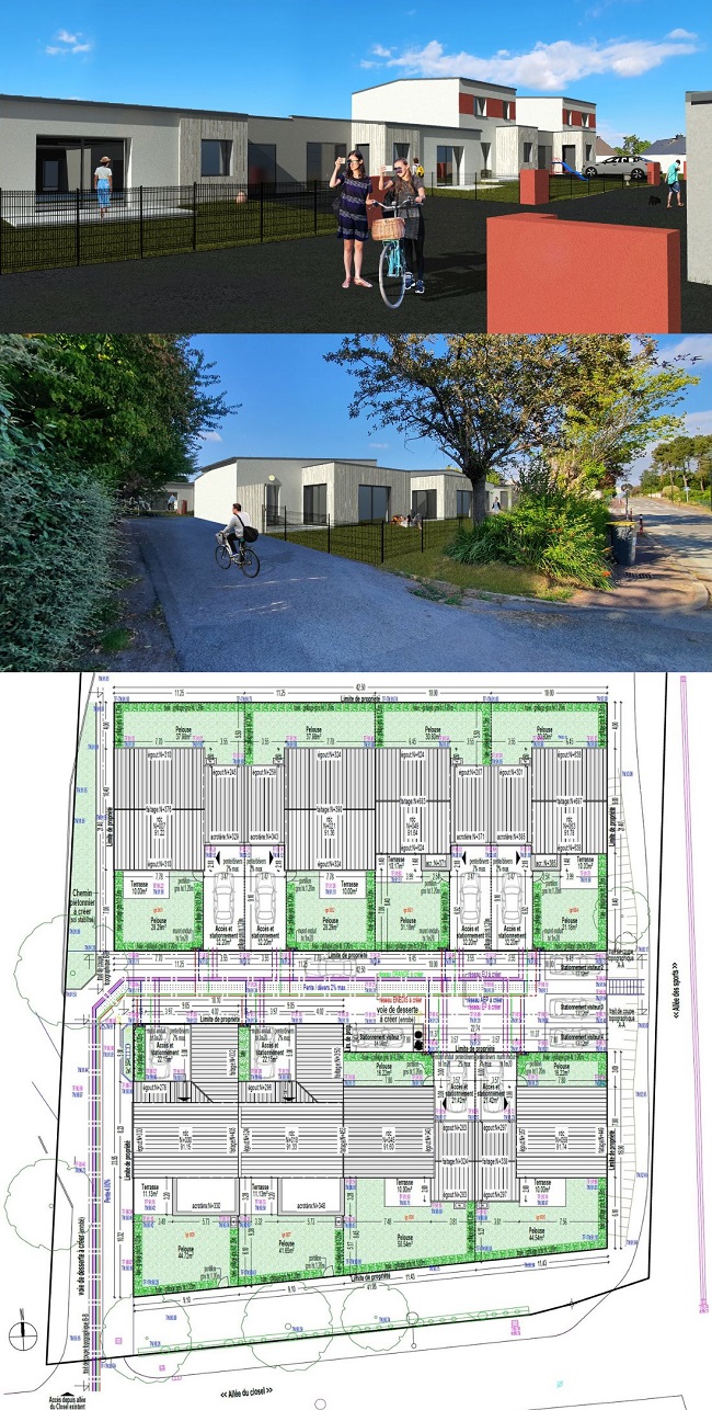 Construction de 8 logements - MONTERFIL (35) Construction de 8 logements - MONTERFIL (35)