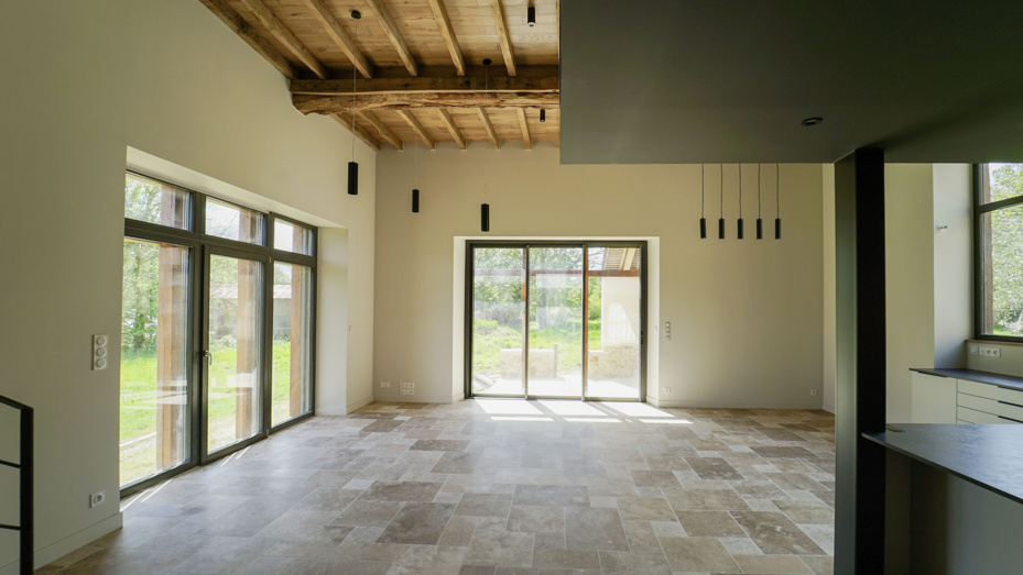 Rénovation d'une grange en habitation - Pays de Rennes (35) Rénovation d'une grange en habitation - Pays de Rennes (35)