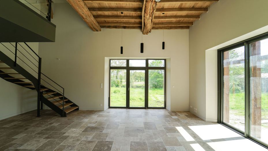 Rénovation d'une grange en habitation - Pays de Rennes (35) Rénovation d'une grange en habitation - Pays de Rennes (35)