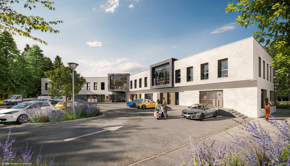 Construction d'un ensemble de bureaux - QUESTEMBERT (56) Construction d'un ensemble de bureaux - QUESTEMBERT (56)