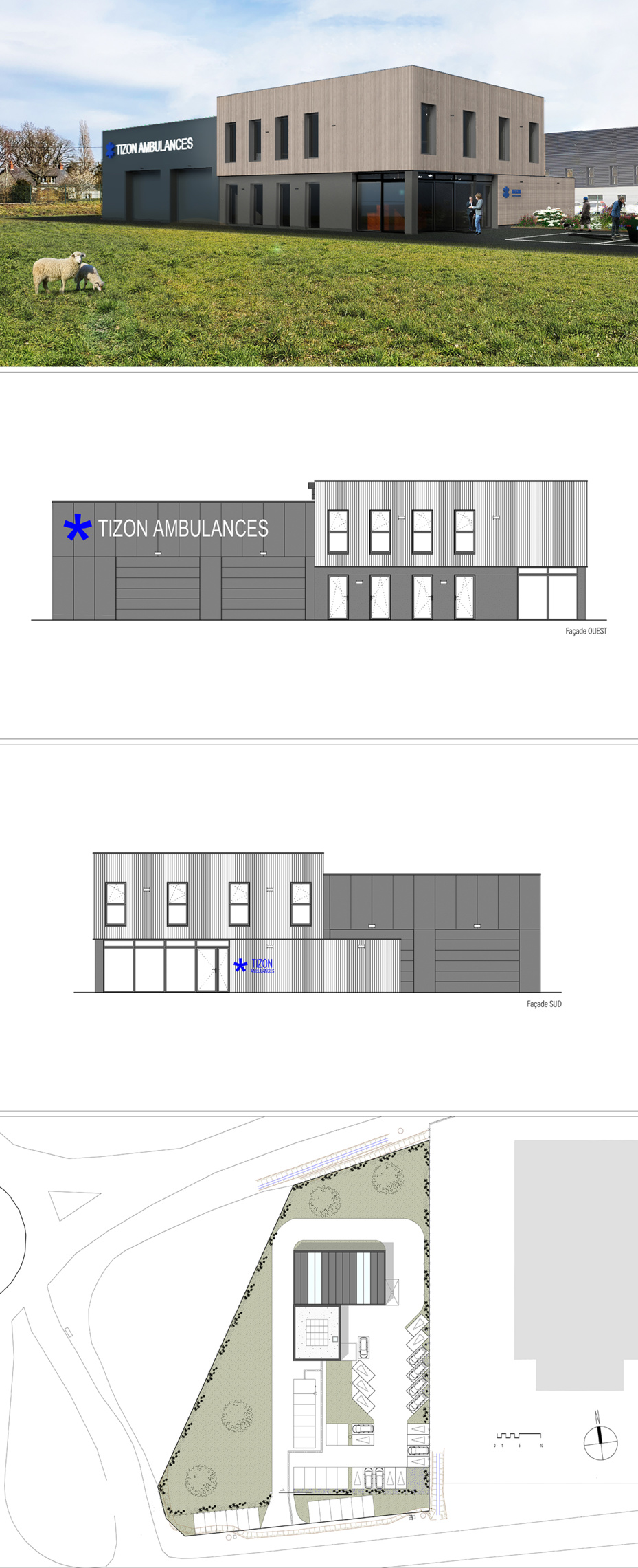 Construction d'un centre ambulancier - VAL D'ANAST (35)