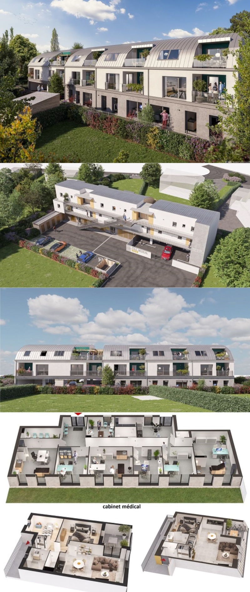 Construction d’un pôle médical et 9 logements – MUZILLAC (56) Construction d’un pôle médical et 9 logements – MUZILLAC (56)