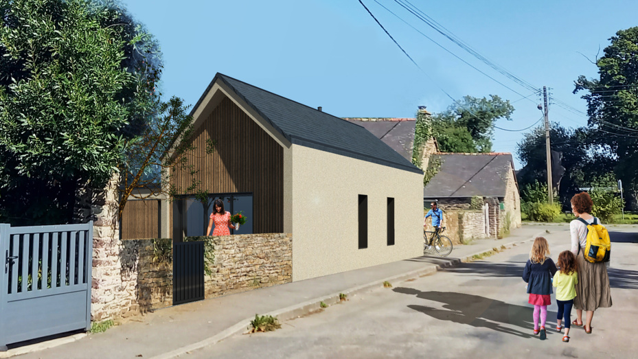 Construction d'une habitation - BROCELIANDE (35) Construction d'une habitation - BROCELIANDE (35)