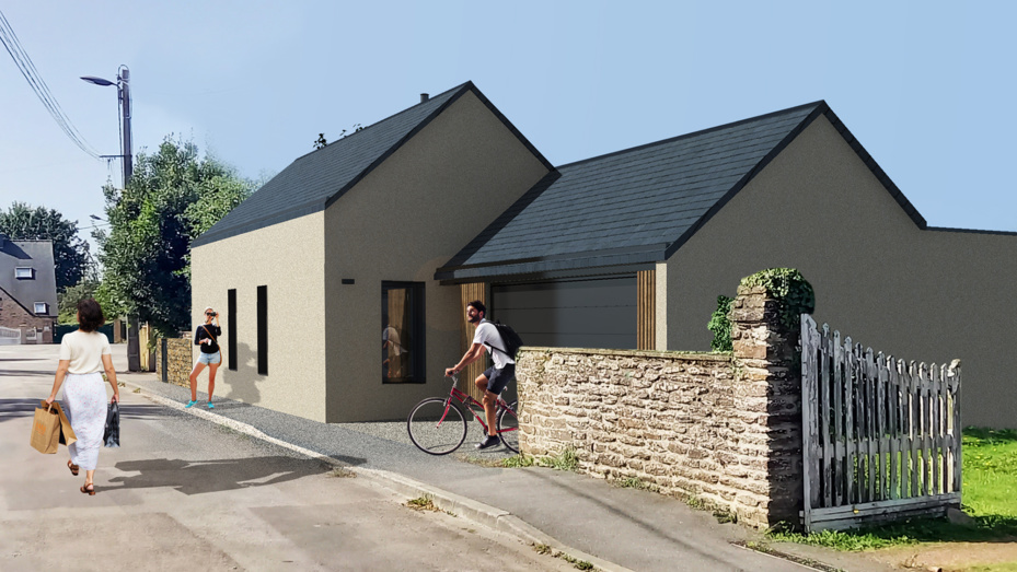 Construction d'une habitation - BROCELIANDE (35) Construction d'une habitation - BROCELIANDE (35)