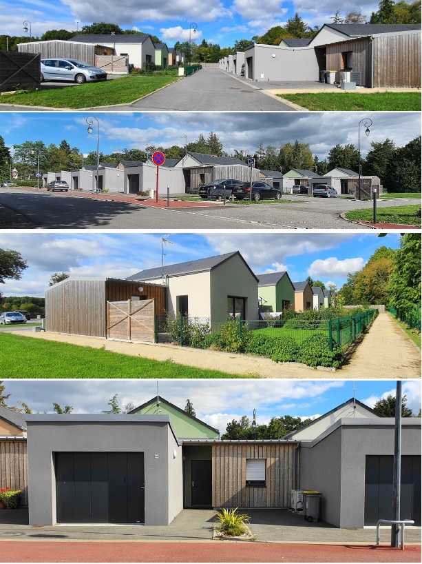11 logements locatifs individuels groupés & aménagement urbain - PAIMPONT (35) 11 logements locatifs individuels groupés & aménagement urbain - PAIMPONT (35)