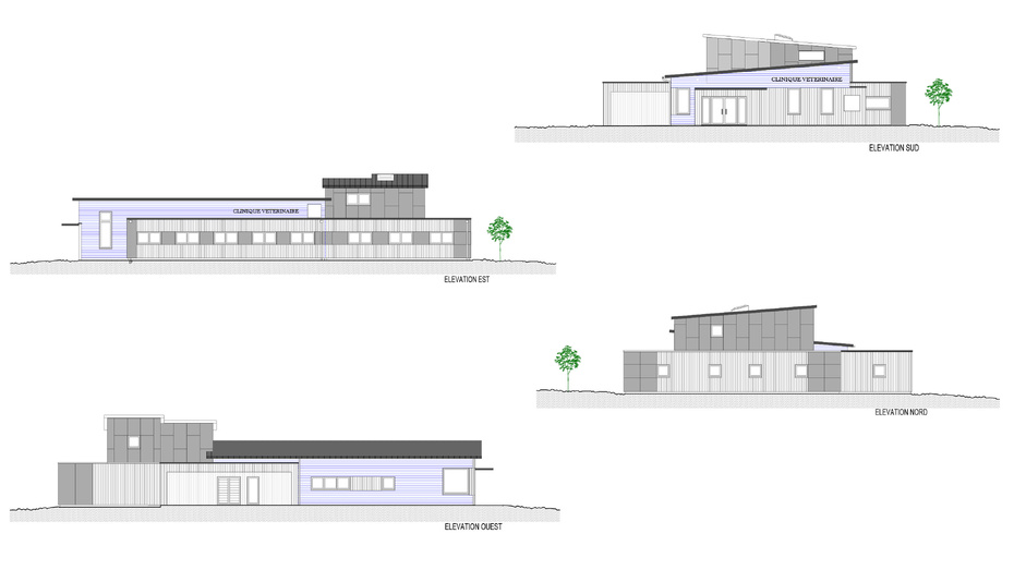 Extension d'un cabinet de vétérinaires - PLELAN LE GRAND (35) Extension d'un cabinet de vétérinaires - PLELAN LE GRAND (35)
