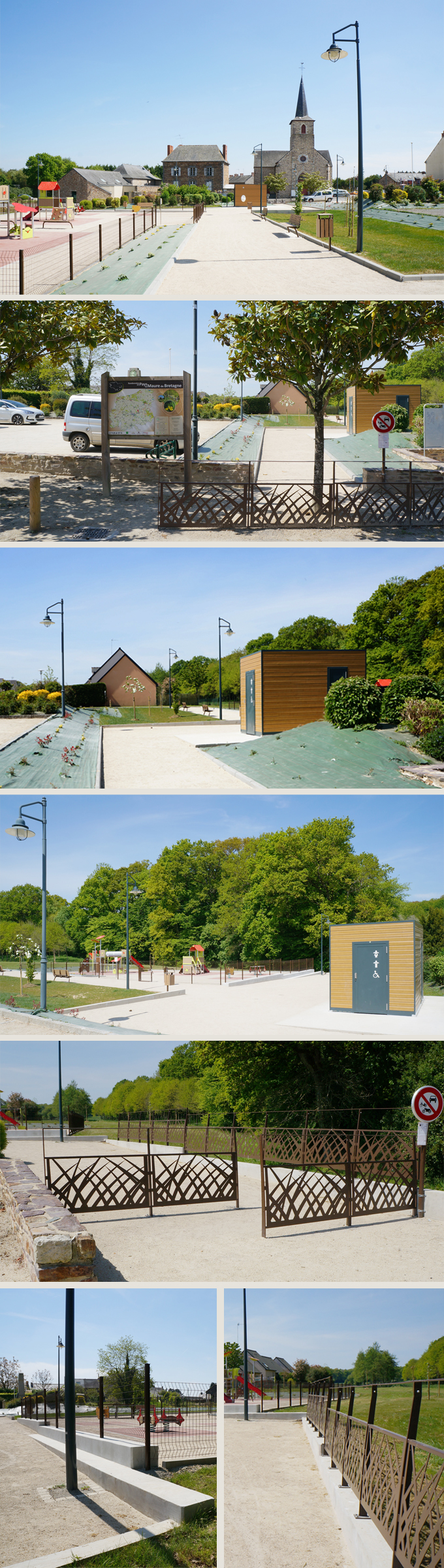 Aménagement paysager & aire de jeux en centre bourg - MERNEL (35) Aménagement paysager & aire de jeux en centre bourg - MERNEL (35)