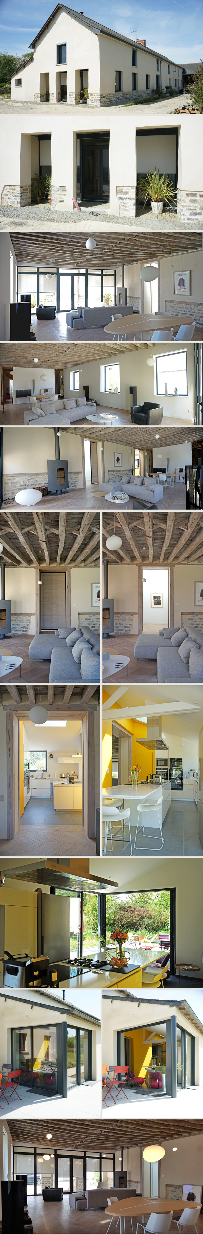 Rénovation d'une longère - MELESSE (35) Rénovation d'une longère - MELESSE (35)