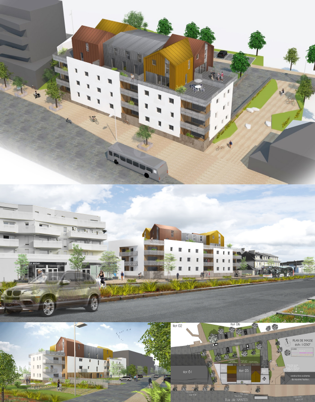 Projet de 24 logements - SENE (56)  Projet de 24 logements - SENE (56)