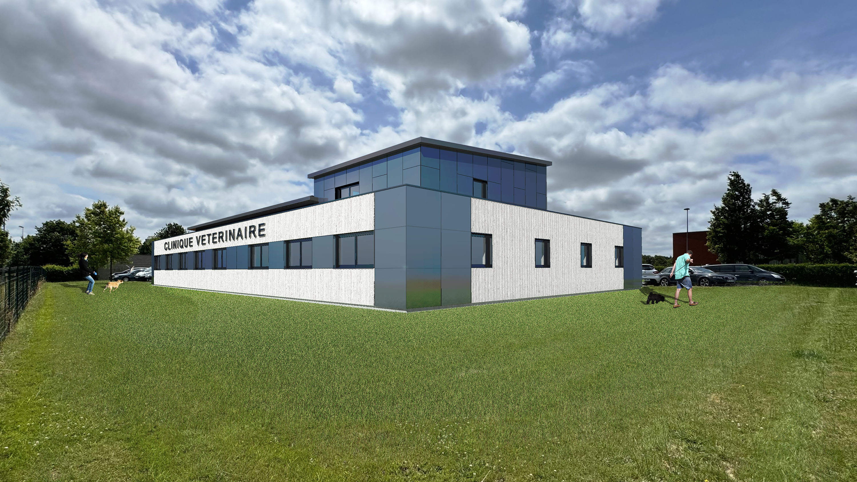 Extension d'un cabinet de vétérinaires - PLELAN LE GRAND (35) Extension d'un cabinet de vétérinaires - PLELAN LE GRAND (35)